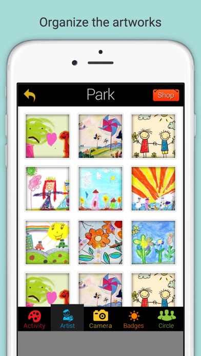 Canvsly - Save Kids Artwork Screenshots