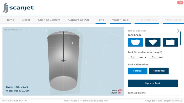 Scanjet Tank Cleaning Sim