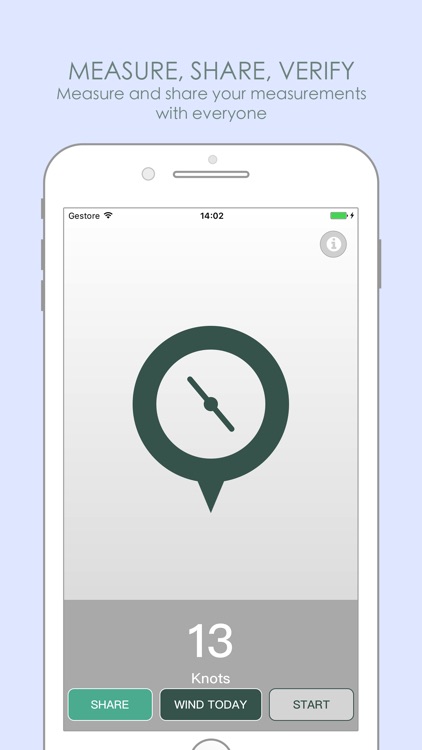 Anemometer for iPhone