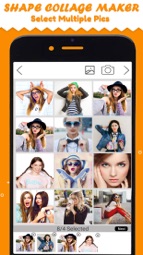 Shape Collage : Photo Art,Collage Maker Captura de tela 4