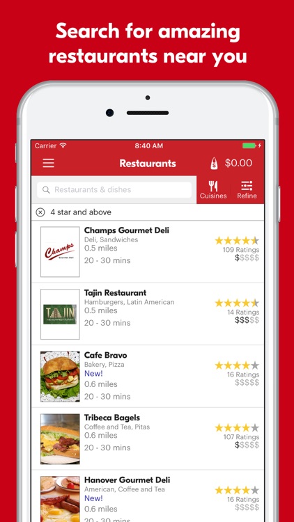 Seamless – Food Delivery & Takeout Service screenshot-0