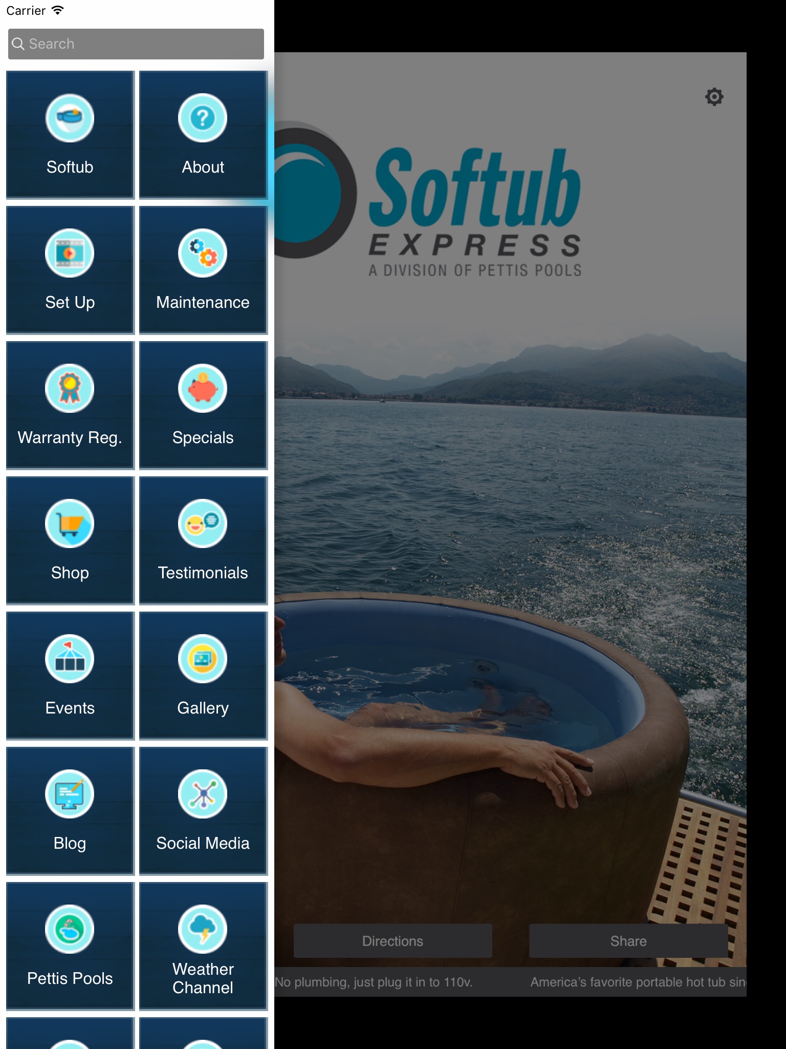 Softub Express screenshot 2