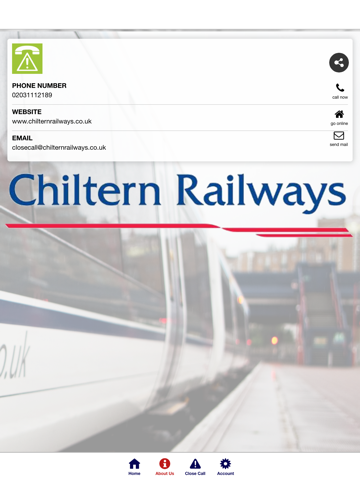Chiltern Railways Close Call screenshot 3