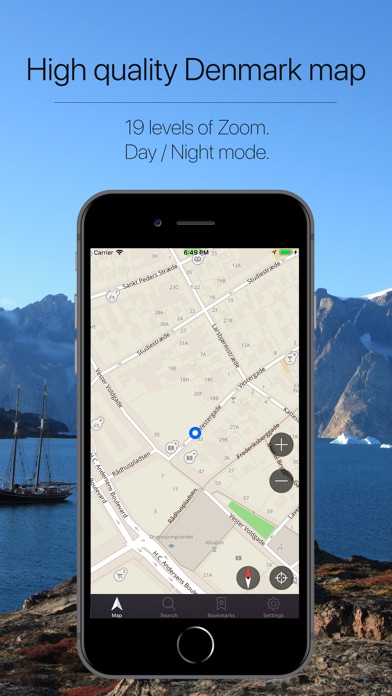 Denmark Offline Navigation screenshot 2