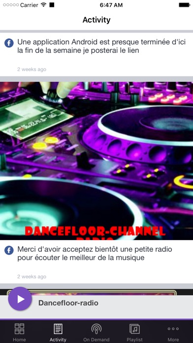 Dancefloor-radio screenshot 2