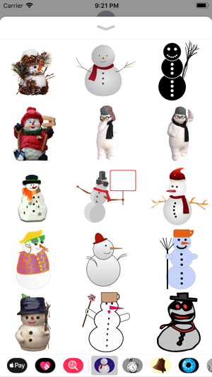 So Many Snowman Stickers(圖5)-速報App