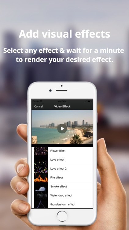 VideoWow: Video Editor, Effect screenshot-3