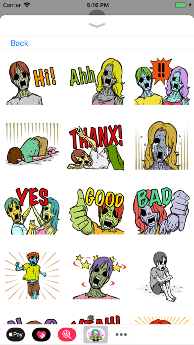 Zombie Stickers Collection screenshot 3
