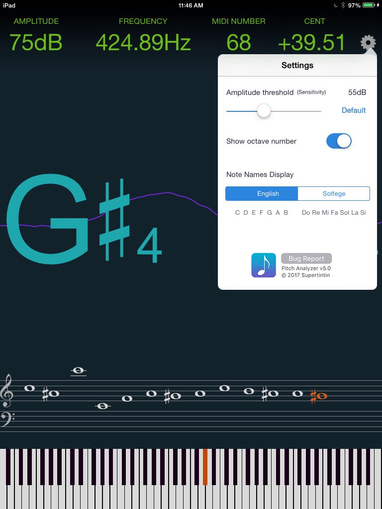 Pitch Analyzer screenshot 4