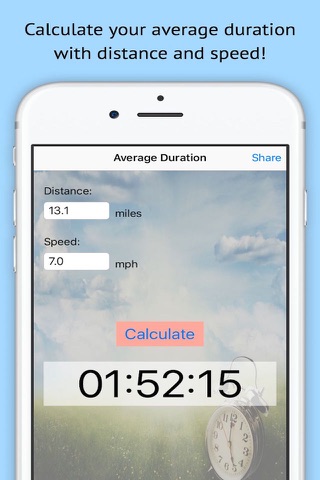 Runner's Calculator Simplicity screenshot 2