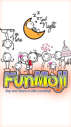 Funmoji funny motion Stickers(圖1)-速報App