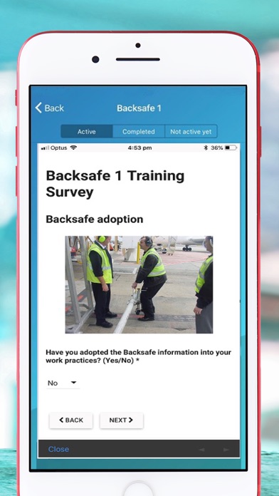 Backsafe App screenshot 3