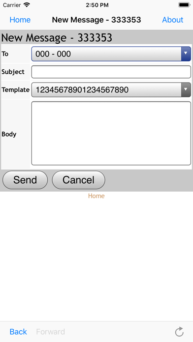 BlueSky Messaging Client screenshot 2