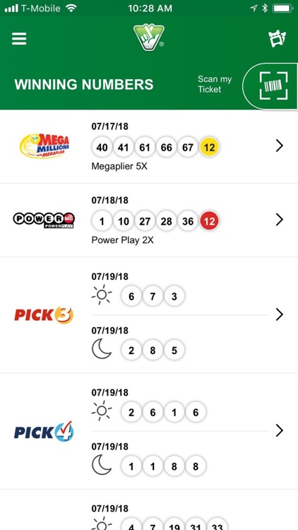 Virginia Lottery Official App