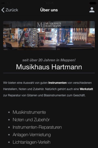 Musikhaus Hartmann screenshot 2
