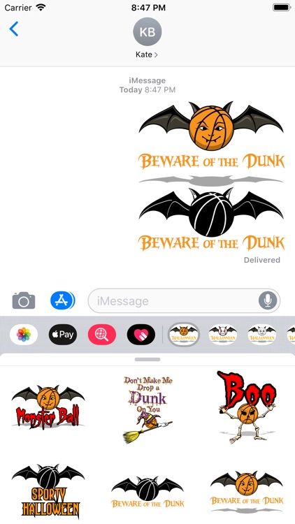 Basketball Halloween screenshot-3