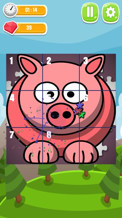 Sliding Puzzle Animals 2017 screenshot-4