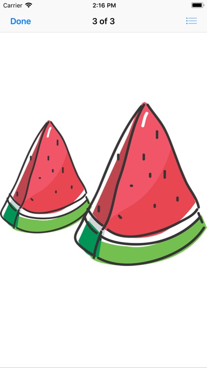 Wonderful Watermelon Stickers screenshot-3