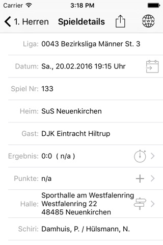 SuS Neuenkirchen Handball screenshot 3