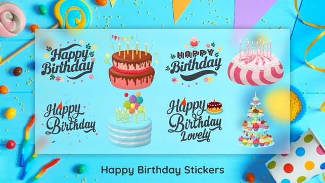 Birthday Sticker for iMessage