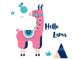 Let’s include Llama Love Stickers in your imessage conversation and express your thoughts with these