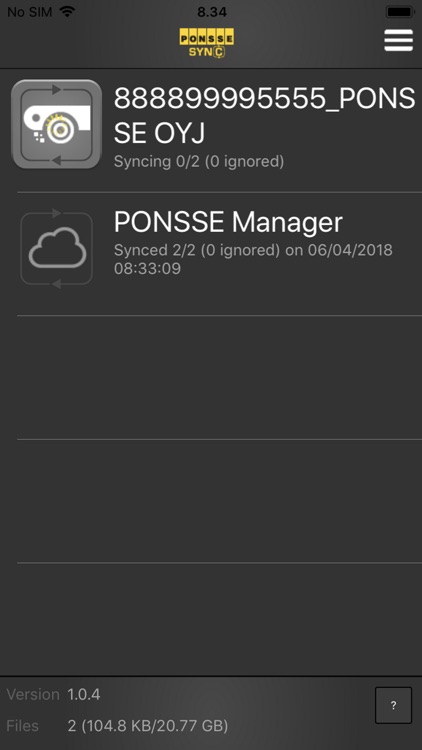 PONSSE Sync screenshot-6