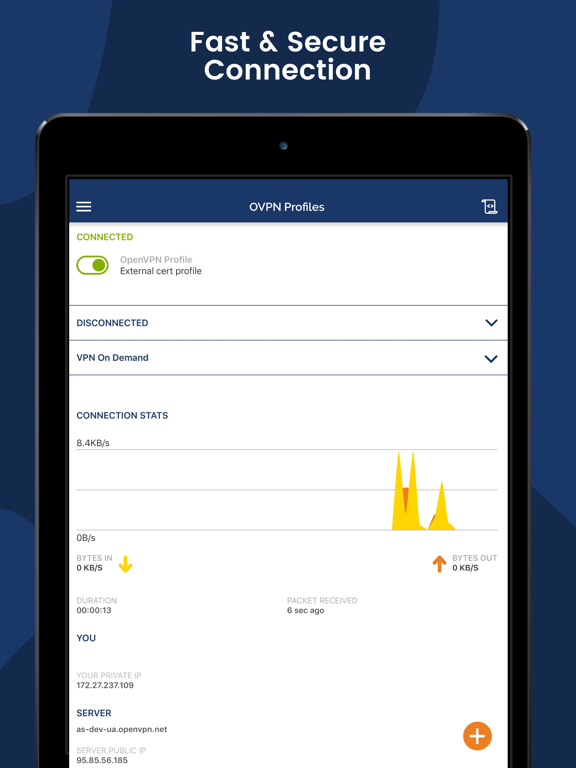 OpenVPN Connect IPA Cracked for iOS Free Download