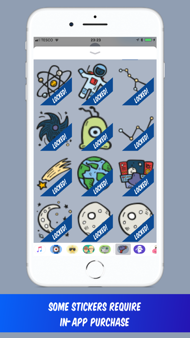 Space Stickers - for iMessage screenshot 2