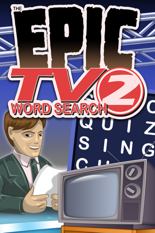 Epic TV Word Search 2 - huge television wordsearch - náhled