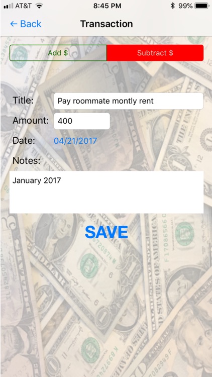 Simple Cash Tracker Pro