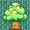 Nature Pixel Art Coloring Book