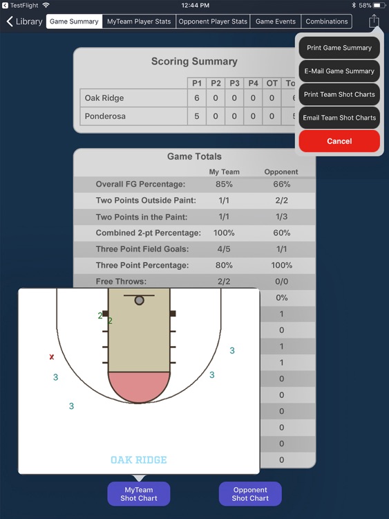 MaxStats - Basketball