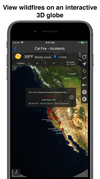 Fires - Wildfire Maps and Info screenshot-0
