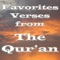 Favorite Verses From The Qur'an