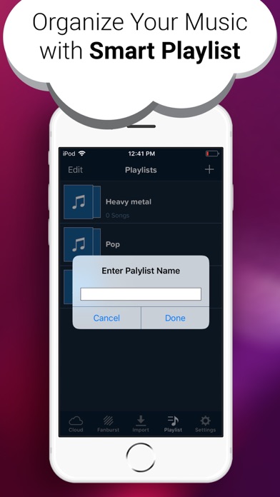 Cloud Music-Offline MP3 Player screenshot 3