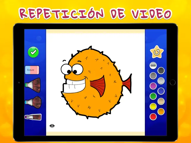 Captura de Pantalla 2 Libro de colorear - Océano iphone