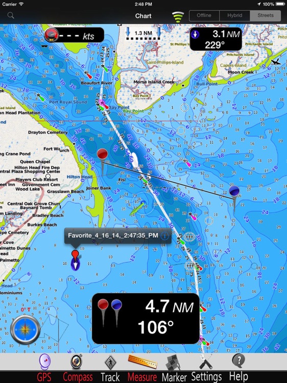 South Carolina GPS Chart Pro screenshot-3