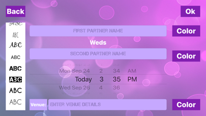 Party & Wedding Card Maker screenshot 2