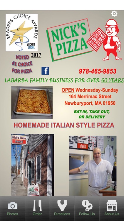 Nick's Pizza of Newburyport