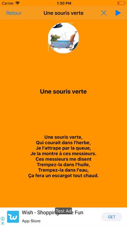 Comptines - chansons