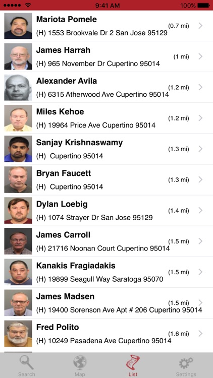 Sex Offenders Search iPhone screenshot-3