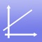 This app solves linear equations step by step and plots the result
