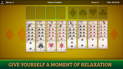 Amazing FreeCell Solitaire screenshot 3