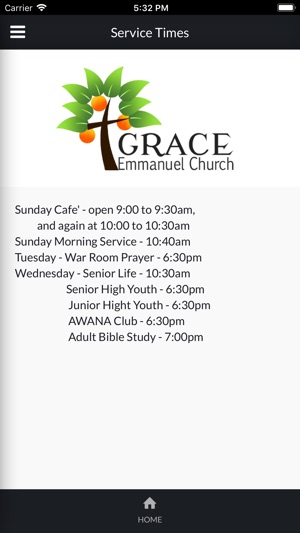 GRACE Emmanuel Church App(圖2)-速報App