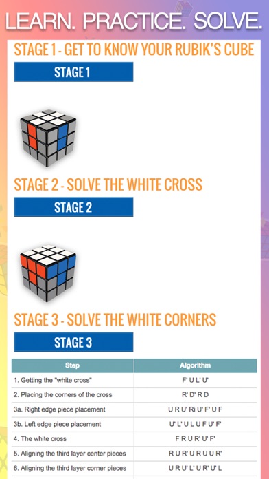 Rubiks Cube Solver by Rubix screenshot 2
