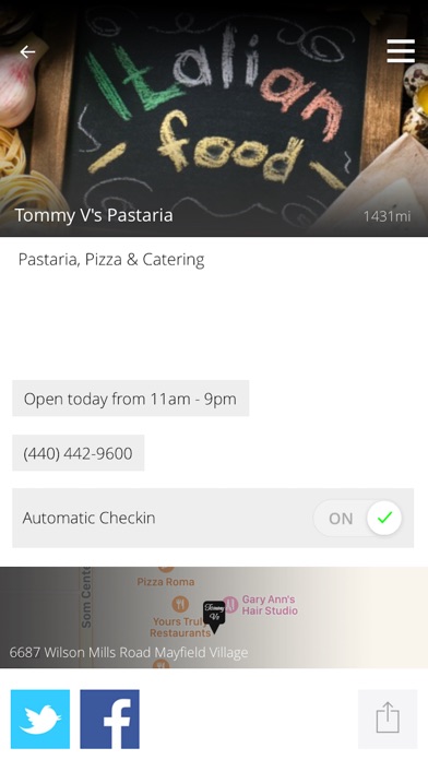 Tommy V's Pastaria screenshot 4