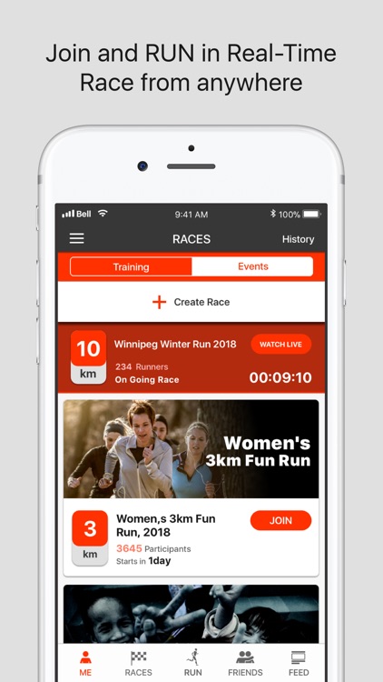 RaceRunner: GPS Real Time Run