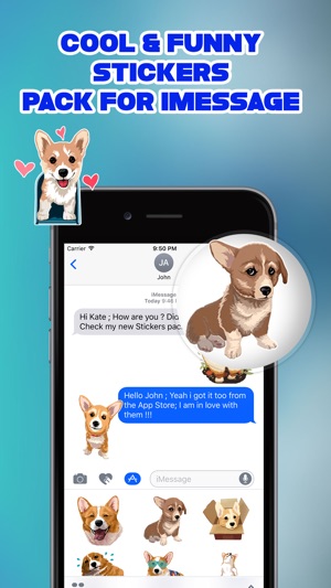 Dog Collection Emoji Stickers(圖3)-速報App