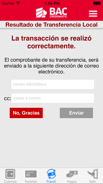 Banca Móvil BAC Credomatic screenshot-4