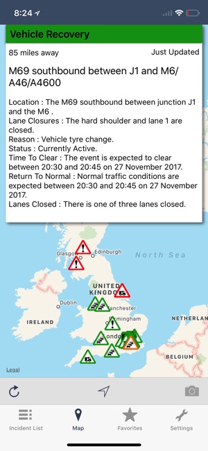 UK Roads - Traffic & Cameras(圖4)-速報App